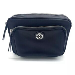 Tory Burch Mini Recycled Nylon Camera Crossbody Bag